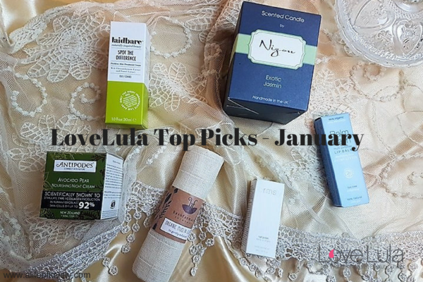 LoveLula Top Picks - January - Green Beauty