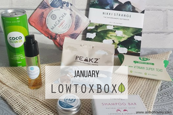 January LowToxBox - What's In The Box