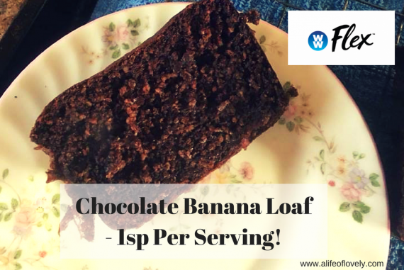 Chocolate Banana Loaf - 1sp Per Serving!