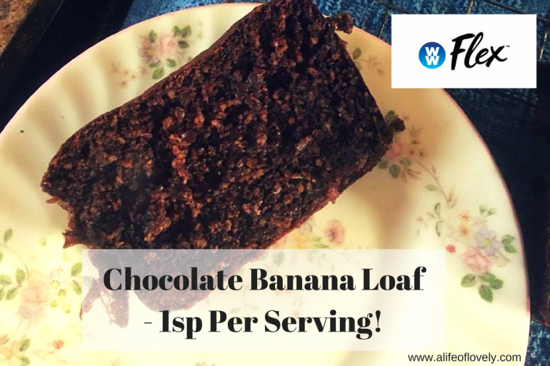 Chocolate Banana Loaf - 1sp Per Serving!