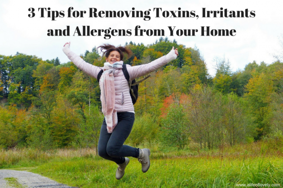 3 Tips for Removing Toxins, Irritants and Allergens from Your Home