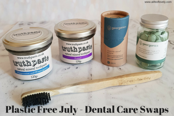 Plastic Free July - Dental Care Swaps
