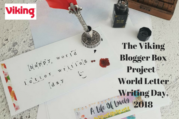 The Viking Blogger Box Project - World Letter Writing Day, 2018