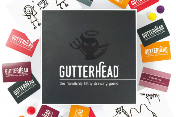 Gutterhead - The Fiendishly Filthy Drawing Game