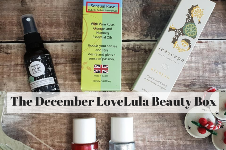The December LoveLula Beauty Box