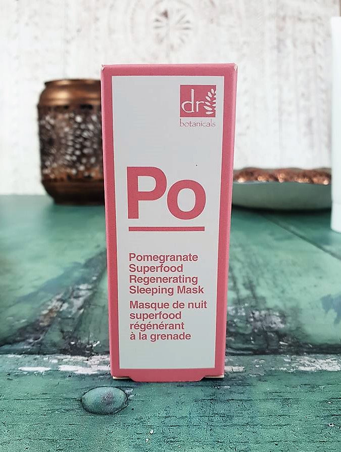 Dr Botanicals Pomegranate Sleeping Mask