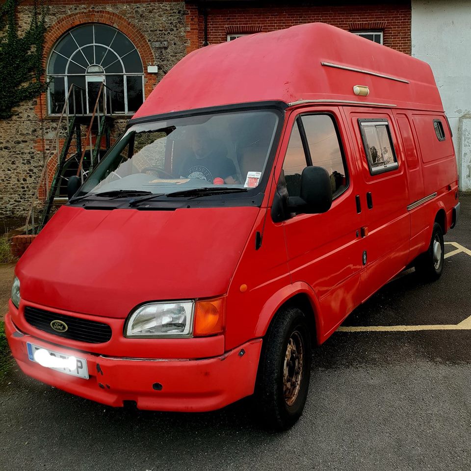 Big Red - transit van conversion