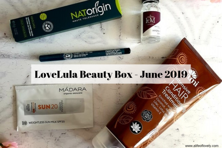 LoveLula Beauty Box - June 2019