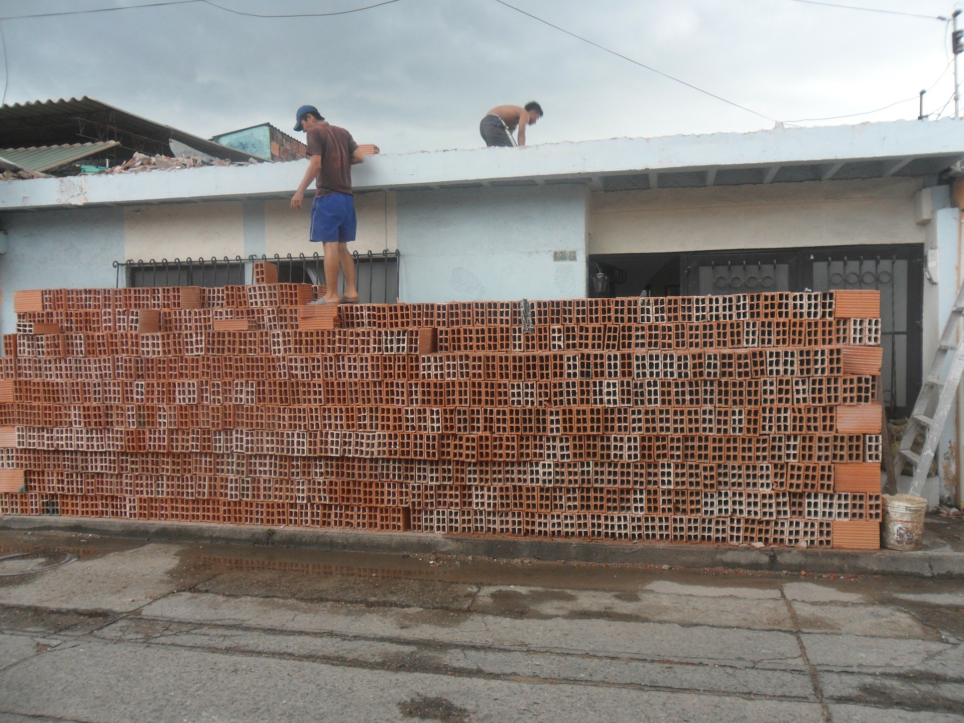building a wall