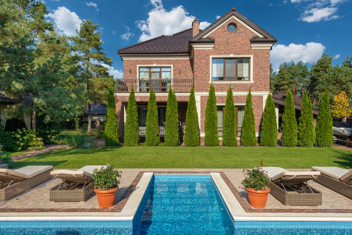 a stunning garden