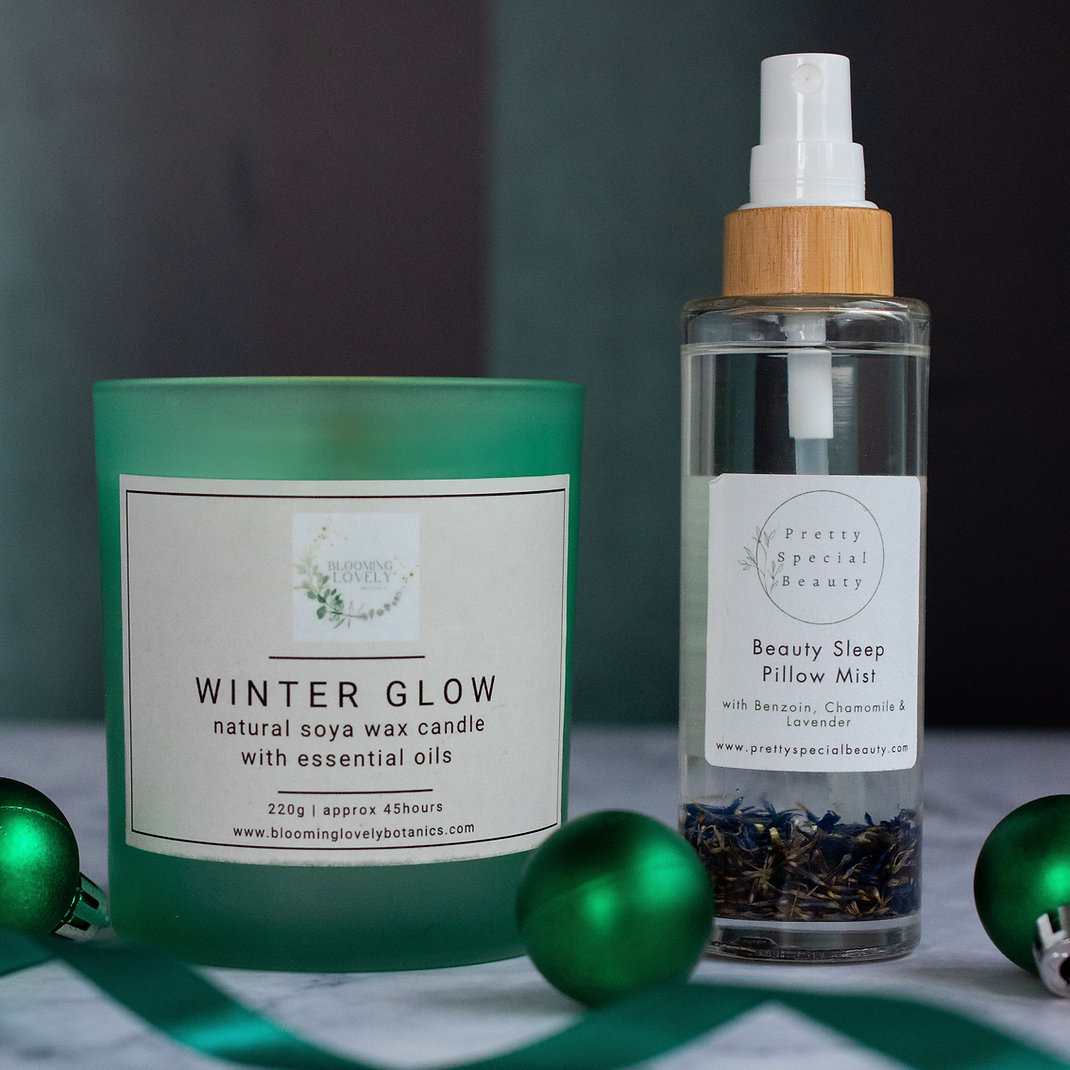 Tranquil Nights gift set from Pretty Special Beauty and Blooming Lovely Botanics